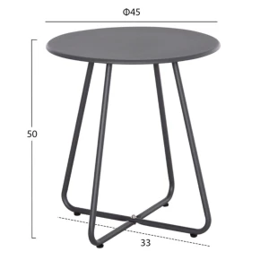 ΣΕΤ LOUNGE 3TMX ΕΞ.ΧΩΡΟΥ PONY HM21193 ΜΕΤΑΛΛΟ ΣΕ ΓΚΡΙ--ΣΥΝΘ.RATTAN ΣΕ ΛΕΥΚΟ-ΜΑΥΡΟ