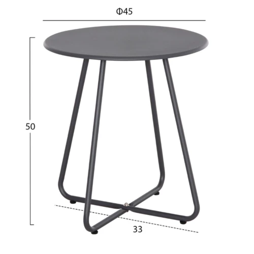 ΣΕΤ LOUNGE 3TMX ΕΞ.ΧΩΡΟΥ PONY HM21193 ΜΕΤΑΛΛΟ ΣΕ ΓΚΡΙ--ΣΥΝΘ.RATTAN ΣΕ ΛΕΥΚΟ-ΜΑΥΡΟ