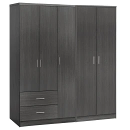 ΝΤΟΥΛΑΠΑ 5ΦΥΛΛΗ CAESAR HM21234.01 ΜΕΛΑΜΙΝΗ ΧΡΩΜΑ ZEBRANO 150x42.5x181Υεκ