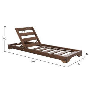 ΞΑΠΛΩΣΤΡΑ IKARIA HM10622.05 ΠΕΥΚΟ ΣΕ ΚΑΡΥΔΙ-ΓΚΡΙ TEXTILEΝΕ-ΜΑΞΙΛΑΡΙ 20εκ.