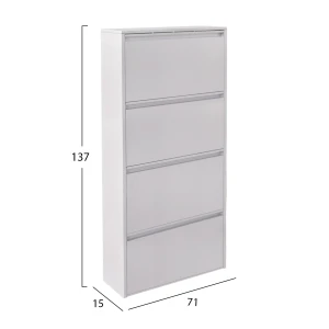 ΣΕΤ 2 ΠΑΠΟΥΤΣΟΘΗΚΕΣ STARK HM10994.02 ΜΕΤΑΛΛΙΚΕΣ ΛΕΥΚΕΣ--3+4 ΜΑΓΝΗΤΙΚΕΣ ΠΟΡΤΕΣ