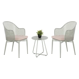 ΣΕΤ LOUNGE 3TMX ΕΞ.ΧΩΡΟΥ OREGO HM21107.06 ΑΛΟΥΜΙΝΙΟ &amp; ΜΕΤΑΛΛΟ ΣΕ ΦΥΣΤΙΚΙ