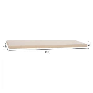 ΜΑΞΙΛΑΡΙ ΓΙΑ ΠΑΓΚΑΚΙ POLYESTER CHIOS ΜΠΕΖ HM11242.01P 148x48x6εκ.