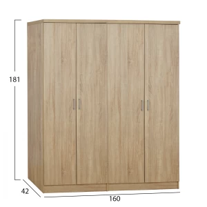 ΣΕΤ 2 ΤΜΧ ΝΤΟΥΛΑΠΑ 4ΦΥΛΛΗ SONAMA 160X42X181 HM11350.02