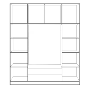 ΝΤΟΥΛΑΠΑ 4ΦΥΛΛΗ ΜΕ ΠΑΤΑΡΙ ΚΑΙ 2 ΣΥΡΤΑΡΙΑ 200Χ240Χ55.5εκ SONAMA HM11224.02