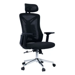Καρέκλα γραφείου διευθυντή WING mesh μαύρο 65x61x117/125