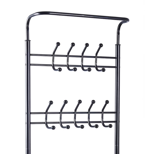 Έπιπλο εισόδου Πορτ Μαντώ Rica μέταλλο μαύρο 65x28x187