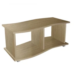 Τραπεζάκι σαλονιού "ΣΙΓΜΑ" σε χρώμα δρυς 90x52x46