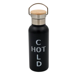 Θερμός "ECO" σε μαύρο χρώμα 500ml