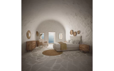 AMMOS ΠΟΛΥΘΡΟΝΑ ΚΟΥΝΙΣΤΗ BEIGE 65x82x96cm