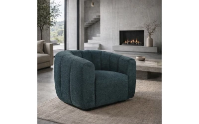 ASCOT ΠΟΛΥΘΡΟΝΑ ΠΕΡΙΣΤΡΕΦΟΜΕΝΗ WATER GREEN 99x83.5x72.5cm