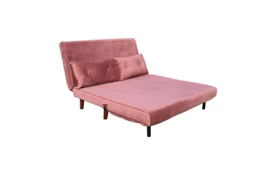 FALCON ΚΑΝΑΠΕΣ ΚΡΕΒΑΤΙ 2ΘΕΣΙΟΣ ΑΝΑΔΙΠΛΟΥΜΕΝΟΣ DUSTY PINK 121x90x80cm