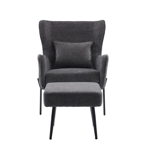 CHILLOUT ΠΟΛΥΘΡΟΝΑ ΣΚΑΜΠΩ ΣΕΤ ΓΚΡΙ ΣΚΟΥΡΟ 72x84x97cm