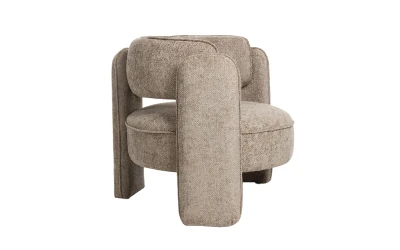 GRADA SMALL ΠΟΛΥΘΡΟΝΑ BEIGE 79x85x70.5cm