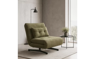 ESCADA ΠΟΛΥΘΡΟΝΑ ΑΝΑΔΙΠΛΟΥΜΕΝΗ ΛΑΔΙ 92x88x86cm
