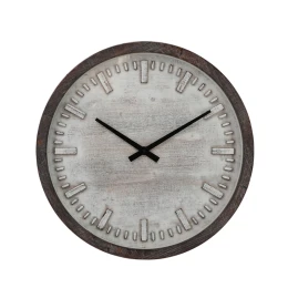 GRISEO ΡΟΛΟΪ ΤΟΙΧΟΥ 50x50x6cm MDF ΚΑΦΕ ΜΠΕΖ ΓΥΑΛΙ ΓΚΡΙ