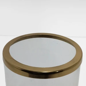 TITUL ΒΑΣΗ ΡΕΣΩ 16x16x22cm ΑΛΟΥΜΙΝΙΟ ΧΡΥΣΟ ΓΥΑΛΙ