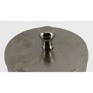 BOITE ΚΟΥΤΙ ΑΠΟΘΗΚΕΥΣΗΣ 14x14x10cm ΑΛΟΥΜΙΝΙΟ ΑΣΗΜΙ