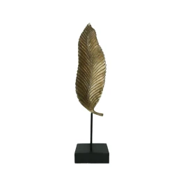 UMI ΔΙΑΚΟΣΜΗΤΙΚΟ TOTEM 13x9x57cm POLYRESIN ΧΡΥΣΟ ΜΑΥΡΟ ΜΕΤΑΛΛΟ