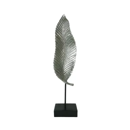 UMI ΔΙΑΚΟΣΜΗΤΙΚΟ TOTEM 13x9x57cm POLYRESIN ΑΣΗΜΙ ΜΑΥΡΟ ΜΕΤΑΛΛΟ