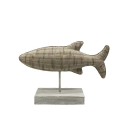 JE VEUX ΔΙΑΚΟΣΜΗΤΙΚΟ ΨΑΡΙ 27x8x18cm POLYRESIN ΦΥΣΙΚΟ