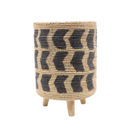INKA ΚΑΣΠΩ 19x19x27cm POLYRESIN ΦΥΣΙΚΟ ΜΑΥΡΟ