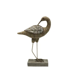 CALOR ΔΙΑΚΟΣΜΗΤΙΚΟ ΠΟΥΛΙ 21x9x31cm POLYRESIN ΦΥΣΙΚΟ