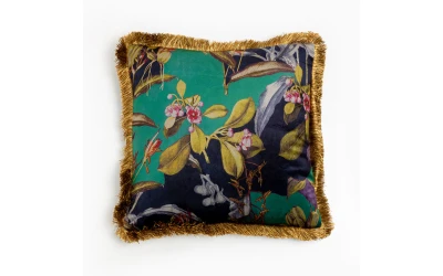 BLOSSOM ΔΙΑΚΟΣΜΗΤΙΚΟ ΜΑΞΙΛΑΡΙ 45x45cm ΒΕΛΟΥΔΟ ΠΟΛΥΧΡΩΜΟ POLYESTER