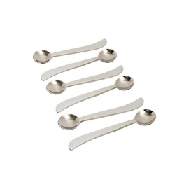 CURVE ΚΟΥΤΑΛΙ ΓΛΥΚΟΥ SET 6TMX 13x3x1cm ΑΤΣΑΛΙ ΑΣΗΜΙ
