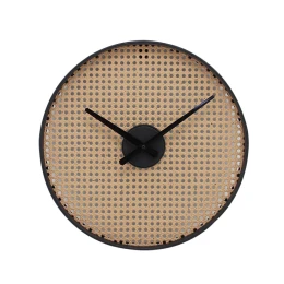 CANNE ΡΟΛΟΪ ΤΟΙΧΟΥ 40x40x5cm ΜΕΤΑΛΛΟ ΦΥΣΙΚΟ ΜΑΥΡΟ