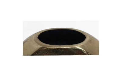 BALLON ΒΑΖΟ 28x27x8cm ΑΛΟΥΜΙΝΙΟ ΧΡΥΣΟ