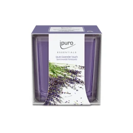 IPURO ESSENTIALS LEVANDER TOUCH ΑΡΩΜΑΤΙΚΟ ΚΕΡΙ 125gr 7x7x7cm
