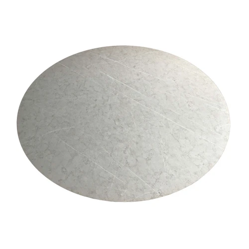 VOTSALO ΤΡΑΠΕΖΙ STONE ΓΚΡΙ 120x120x75cm