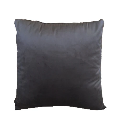 PLISSE ΔΙΑΚΟΣΜΗΤΙΚΟ ΜΑΞΙΛΑΡΙ 45x45cm ΒΕΛΟΥΔΟ ΓΚΡΙ