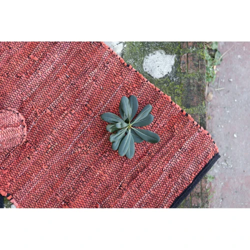 MAROCCO ΧΑΛΑΚΙ 60x90cm ΔΕΡΜΑ ΠΟΡΤΟΚΑΛΙ