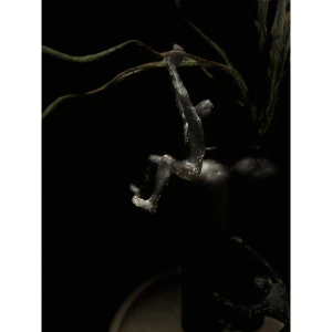 CLIMBER ΔΙΑΚΟΣΜΗΤΙΚΟ ΤΟΙΧΟΥ 13x9x23cm POLYRESIN ΜΑΥΡΟ ΧΡΥΣΟ