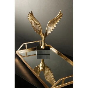 AMIG ΔΙΑΚΟΣΜΗΤΙΚΟ TOTEM 23x10x31cm POLYRESIN ΧΡΥΣΟ ΜΑΥΡΟ
