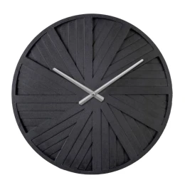 HAARLEM 1 ΡΟΛΟΪ ΤΟΙΧΟΥ 50x50x4cm MDF ΜΑΥΡΟ