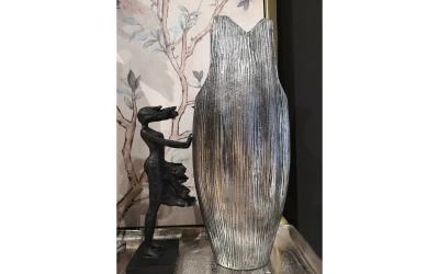 BAJAN ΒΑΖΟ 20x14x46cm ΑΛΟΥΜΙΝΙΟ ΑΣΗΜΙ ΑΝΤΙΚΕ
