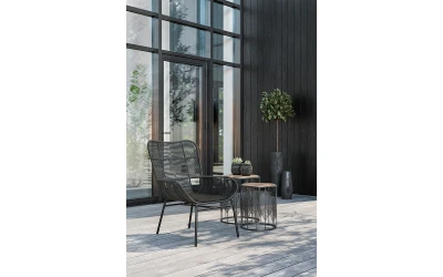 BAY ΔΕΝΤΡΟ ΤΕΧΝΗΤΟ ΣΕ ΓΛΑΣΤΡΑ 125cm POLYESTER ΠΡΑΣΙΝΟ PE/PP