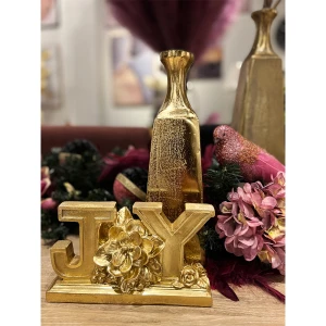 ROYAL ΧΡΙΣΤΟΥΓΕΝΝΙΑΤΙΚΟ ΔΙΑΚΟΣΜΗΤΙΚΟ 20x6x12cm POLYRESIN ΧΡΥΣΟ