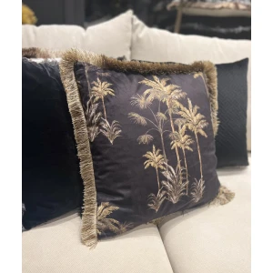 PALM TREE ΔΙΑΚΟΣΜΗΤΙΚΟ ΜΑΞΙΛΑΡΙ 45x45cm POLYESTER ΠΟΛΥΧΡΩΜΟ