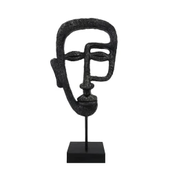 ACT BLACK 1 ΔΙΑΚΟΣΜΗΤΙΚΟ TOTEM 16x7x34cm POLYRESIN ΜΑΥΡΟ