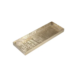 ORLY ΔΙΣΚΟΣ ΔΙΑΚΟΣΜΗΣΗΣ 44x15x3cm ΑΛΟΥΜΙΝΙΟ ΣΑΜΠΑΝΙ