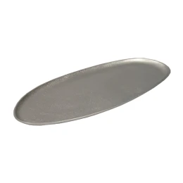 MANDY ΔΙΣΚΟΣ ΔΙΑΚΟΣΜΗΣΗΣ 59x27x1cm ΑΛΟΥΜΙΝΙΟ SILVER ΜΑΤ