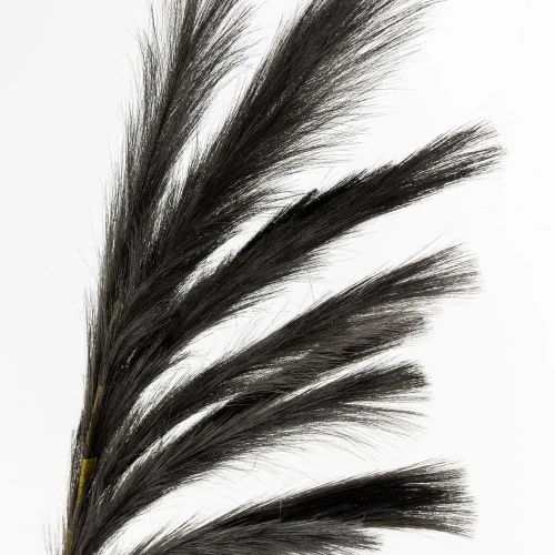 FEDER SINGLE ΚΛΑΔΙ ΤΕΧΝΗΤΟ ΜΕ ΦΤΕΡΑ 110cm POLYESTER ΜΑΥΡΟ