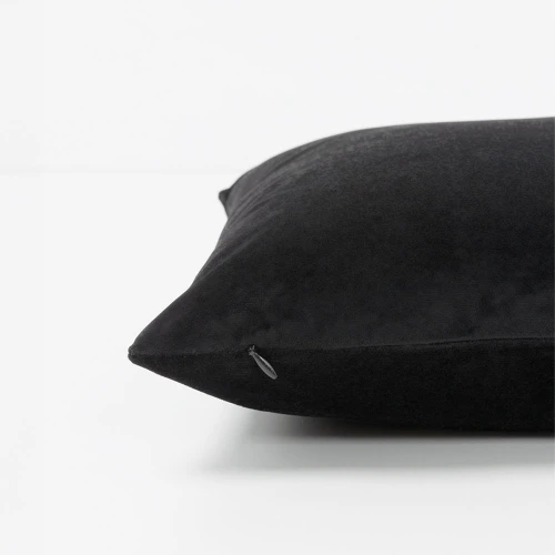 PANTHER ΔΙΑΚΟΣΜΗΤΙΚΟ ΜΑΞΙΛΑΡΙ 45x45cm ΒΕΛΟΥΔΟ ΜΑΥΡΟ