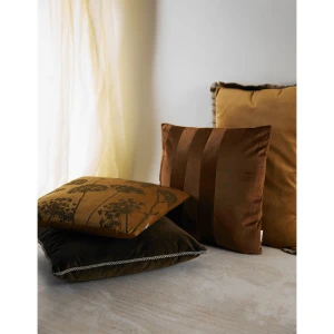 DORATO ΔΙΑΚΟΣΜΗΤΙΚΟ ΜΑΞΙΛΑΡΙ 40x60cm ΒΕΛΟΥΔΟ ΧΡΥΣΟ ΚΑΦΕ