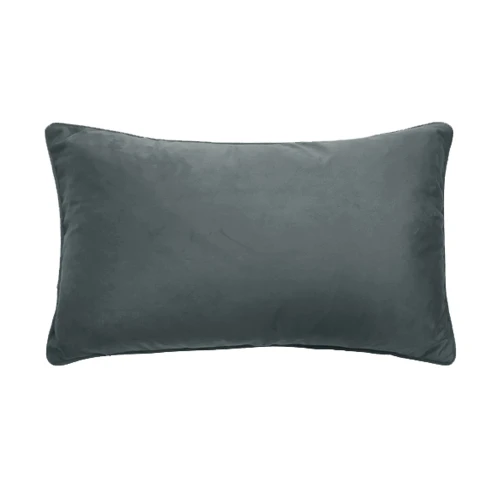 CREYR ΔΙΑΚΟΣΜΗΤΙΚΟ ΜΑΞΙΛΑΡΙ 30x50cm ΒΕΛΟΥΔΟ ΓΚΡΙ ΧΡΥΣΟ