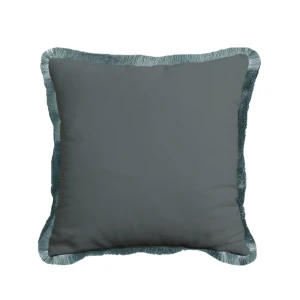 FIORI 2 ΔΙΑΚΟΣΜΗΤΙΚΟ ΜΑΞΙΛΑΡΙ 45x45cm ΒΕΛΟΥΔΟ ΠΟΛΥΧΡΩΜΟ ΓΚΡΙ